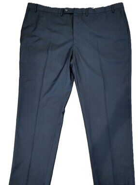 NWT Van Heusen Manvell Black Dress Pants Mens 50x32 Big & Tall Suit Separate